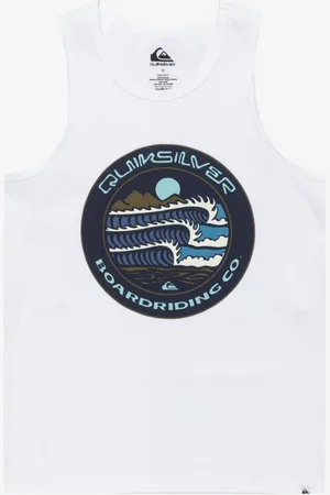 Quiksilver Ev Three Seas - Canotta smanicata da Ragazzo 8-16