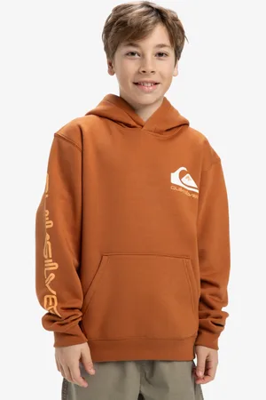 Quiksilver Omni Logo - Pullover con cappuccio da Ragazzo 8-16