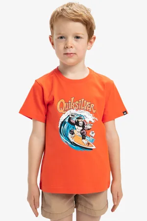 Quiksilver Kong Story - Maglietta a maniche corte da Ragazzo 2-7