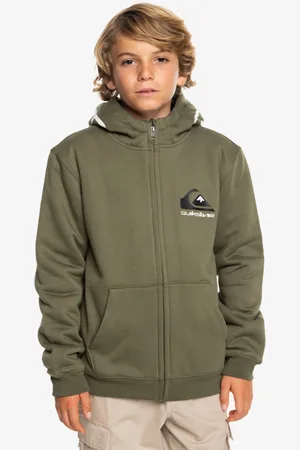 Quiksilver Best Wave - Felpa con cappuccio e zip da Ragazzo 8-16