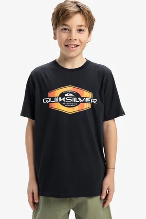 Quiksilver Ev Locked Up - Maglietta a maniche corte da Ragazzo 8-16