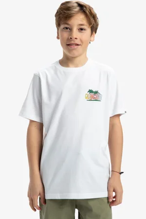 Quiksilver Ev Sunny Palms - Maglietta a maniche corte da Ragazzo 8-16