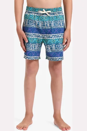 Quiksilver Surfsilk Straight 14" - Bermuda da bagno da Ragazzo 8-16