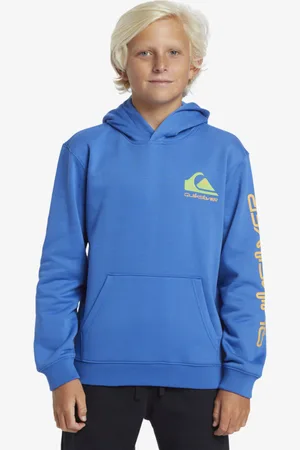 Quiksilver Logo - Pullover con cappuccio da Ragazzo 8-16
