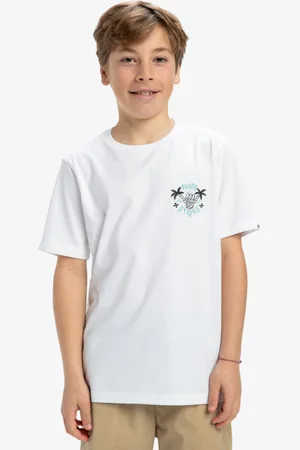 Quiksilver Ev Share The Stoke - Maglietta a maniche corte da Ragazzo 8-16
