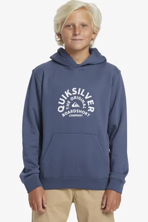 Quiksilver Graphic - Pullover con cappuccio da Ragazzo 8-16