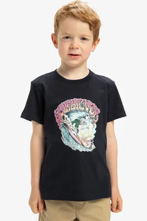 Quiksilver Times Up - Maglietta a maniche corte da Ragazzo 2-7
