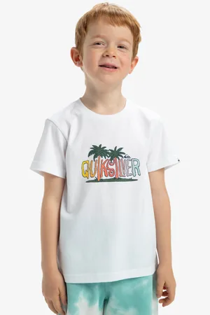 Quiksilver Sunny Palms - Maglietta a maniche corte da Ragazzo 2-7