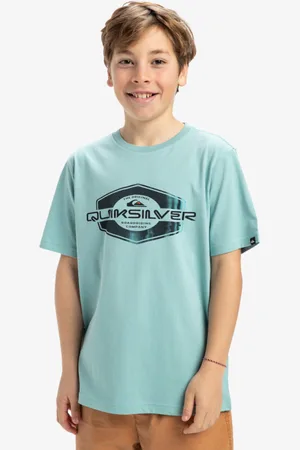 Quiksilver Ev Locked Up - Maglietta a maniche corte da Ragazzo 8-16