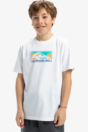 Quiksilver Ev Gradient Box - Maglietta a maniche corte da Ragazzo 8-16