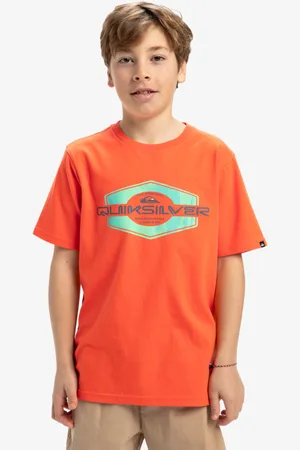 Quiksilver Ev Locked Up - Maglietta a maniche corte da Ragazzo 8-16