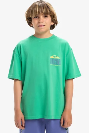Quiksilver World Force - Maglietta a maniche corte da Ragazzo 8-16