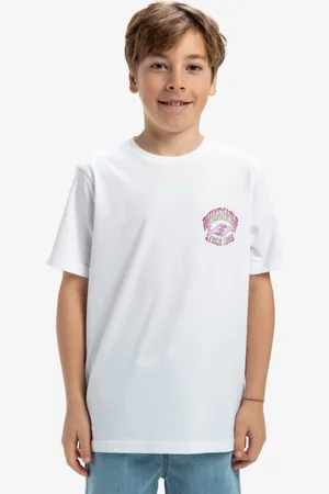 Quiksilver Ev Times Up - Maglietta a maniche corte da Ragazzo 8-16