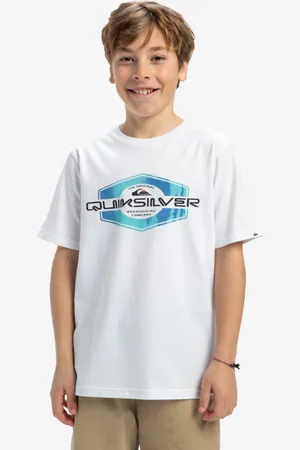 Quiksilver Ev Locked Up - Maglietta a maniche corte da Ragazzo 8-16