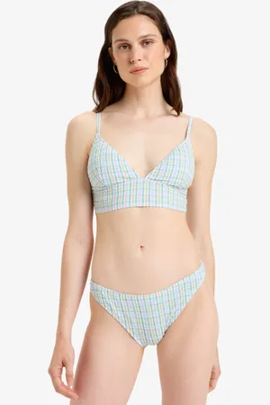 Quiksilver Lima Check - Mutandina bikini con copertura basica da Donna