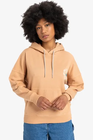 Quiksilver Oversized - Pullover con cappuccio da Donna