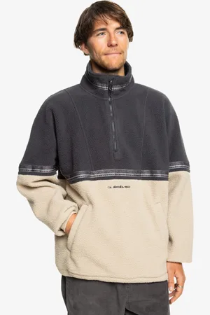 Quiksilver Take Us Back - Pullover con mezza cerniera da Uomo
