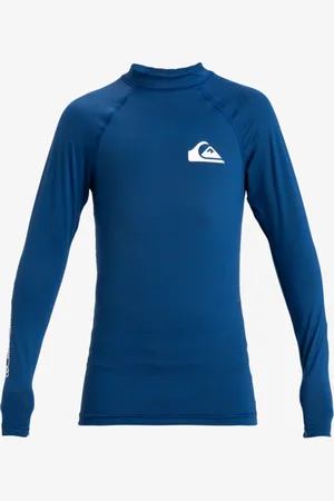 Quiksilver Everyday - Maglietta da Surf UPF 50 a Maniche Lunghe da Ragazzo 8-16