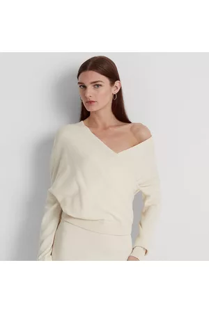 Ralph Lauren Donna Cardigan - Maglia con scollo a V incrociato