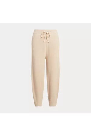 Ralph Lauren Donna Pantaloni eleganti - Pantaloni in cashmere e lana a coste