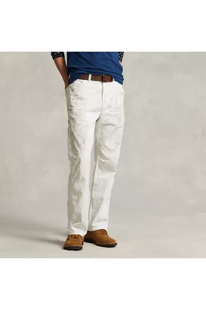 Ralph Lauren Uomo Jeans - Jeans da lavoro con vernice Relaxed-Fit