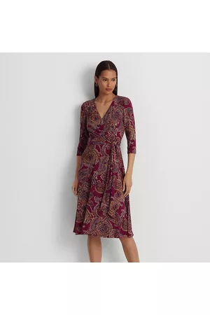 Ralph Lauren Donna Vestiti di maglina - Petite - Abito in jersey con motivo cashmere