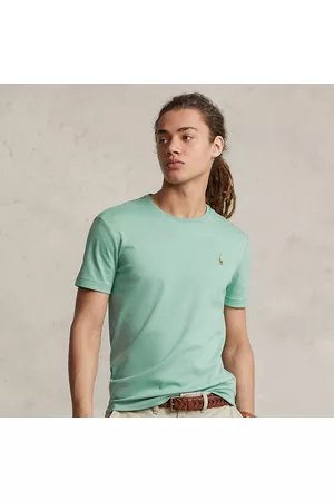 Ralph Lauren Uomo T-shirt cotone - Maglietta in cotone Custom Slim-Fit