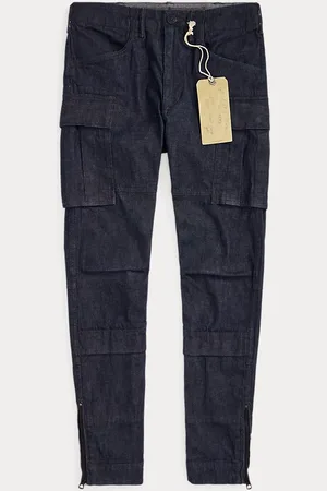 Ralph Lauren Pantaloni cargo in denim stretch skinny