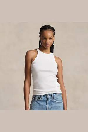 Ralph Lauren Canotta in cotone a coste