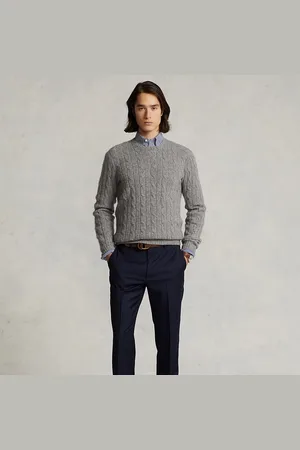 Ralph Lauren Pantaloni in twill di lana Slim-Fit