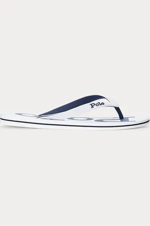 Ralph Lauren Infradito con logo grande