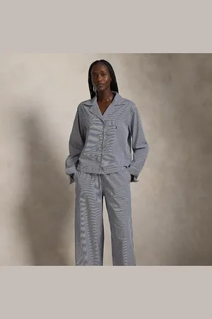 Ralph Lauren Pigiama a maniche lunghe in popeline