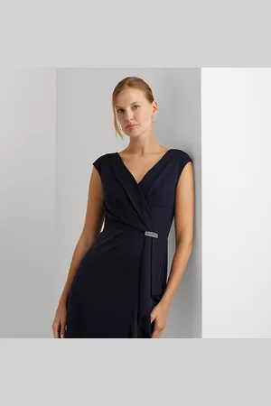Ralph Lauren Abito in jersey con maniche ad aletta
