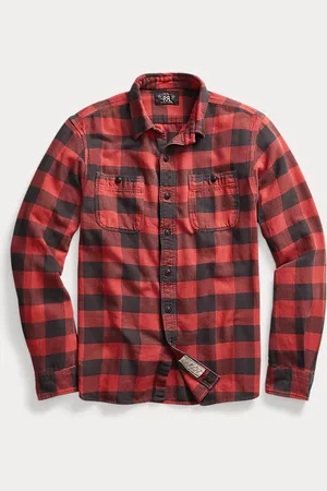 Ralph Lauren Camicia scozzese in twill