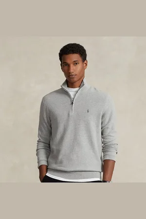 Ralph Lauren Maglia in piqué di cotone con cerniera
