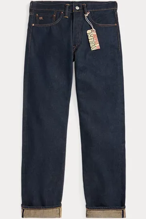 Ralph Lauren Jeans a gamba dritta lavati con cimosa