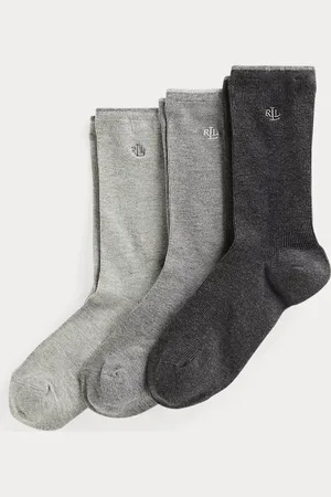 Ralph Lauren Tre paia di calze in cotone stretch
