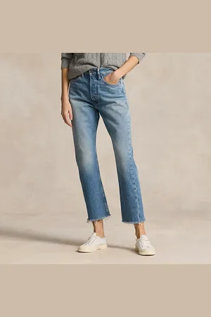 Ralph Lauren Jeans corti Relaxed Straight a vita alta