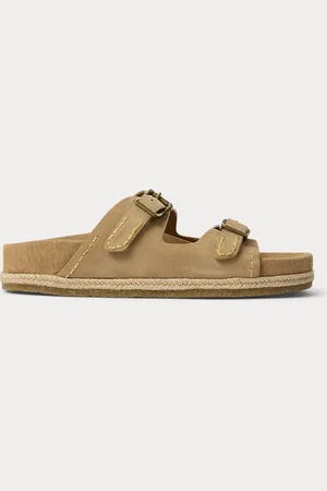 Ralph Lauren Sandali Turbach in camoscio
