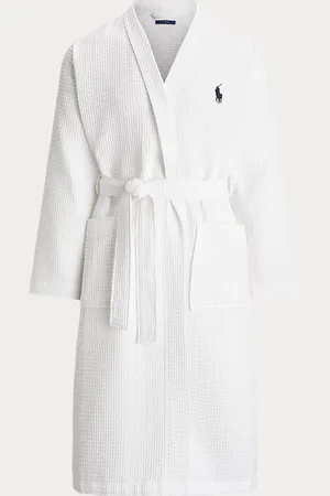 Ralph Lauren Vestaglia in piqué di cotone