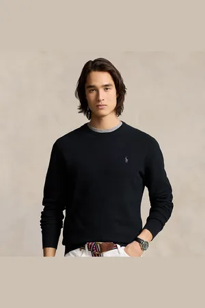 Ralph Lauren Maglia a girocollo in piqué di cotone
