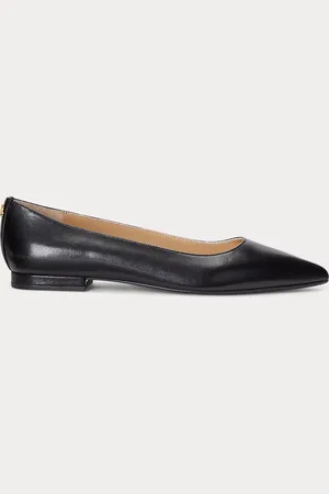 Ralph Lauren Ballerine Londyn in pelle brunita
