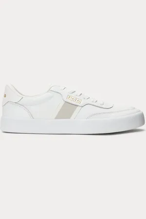Ralph Lauren Sneaker Court vulcanizzate a righe