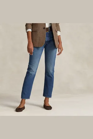 Ralph Lauren Jeans corti Relaxed Straight a vita alta