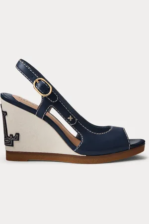 Ralph Lauren Sandali Roni in cuoio nappa