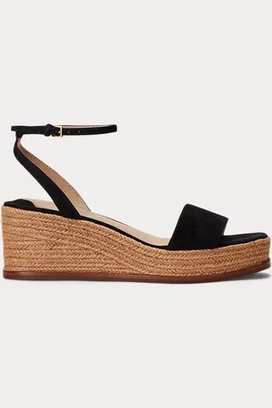 Ralph Lauren Espadrillas Leona in camoscio