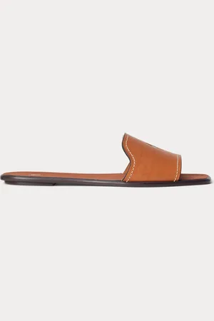 Ralph Lauren Ciabatte in vacchetta