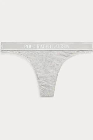 Ralph Lauren Perizoma a vita bassa con logo ripetuto