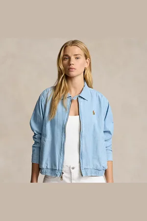 Ralph Lauren Giacca a vento in chambray di cotone