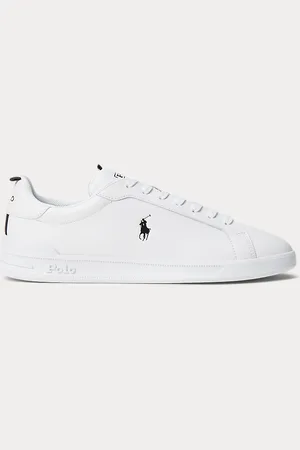 Ralph Lauren Sneaker Heritage Court II in pelle
